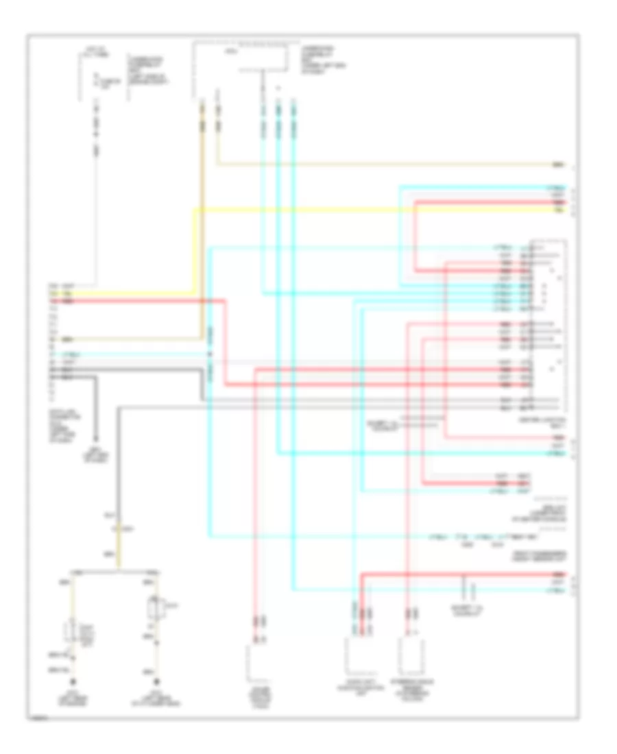 Data Link Connector Wiring Diagram, Except Hybrid (1 of 2) for Honda Civic EX 2014