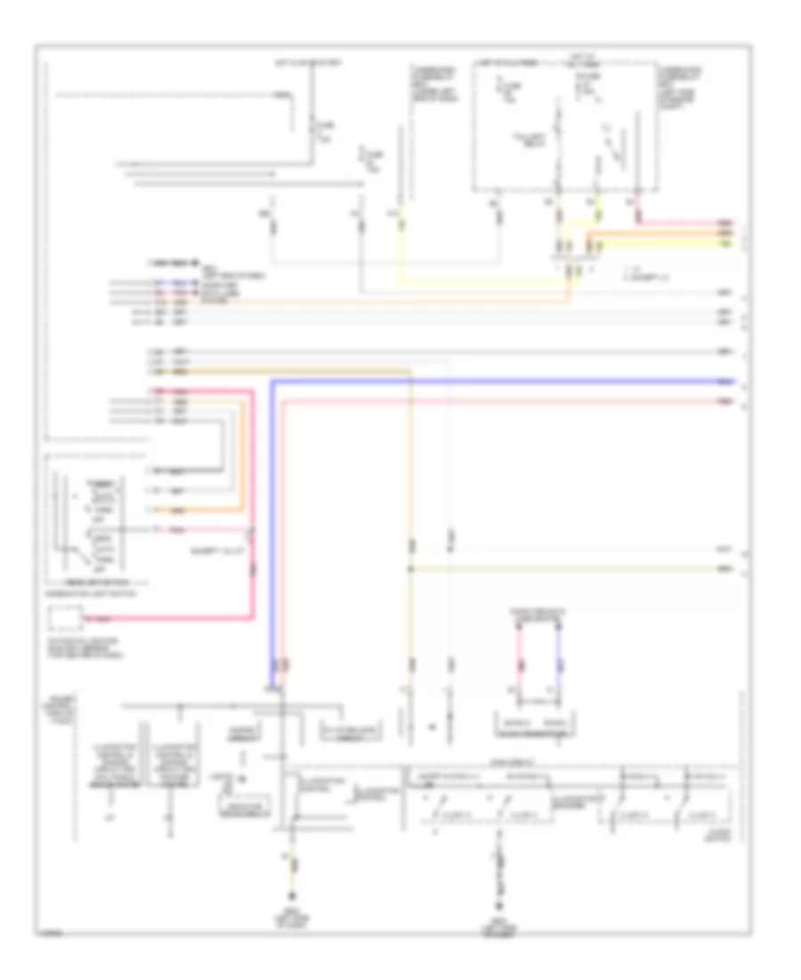 Instrument Illumination Wiring Diagram, Except Hybrid (1 of 3) for Honda Civic EX 2014