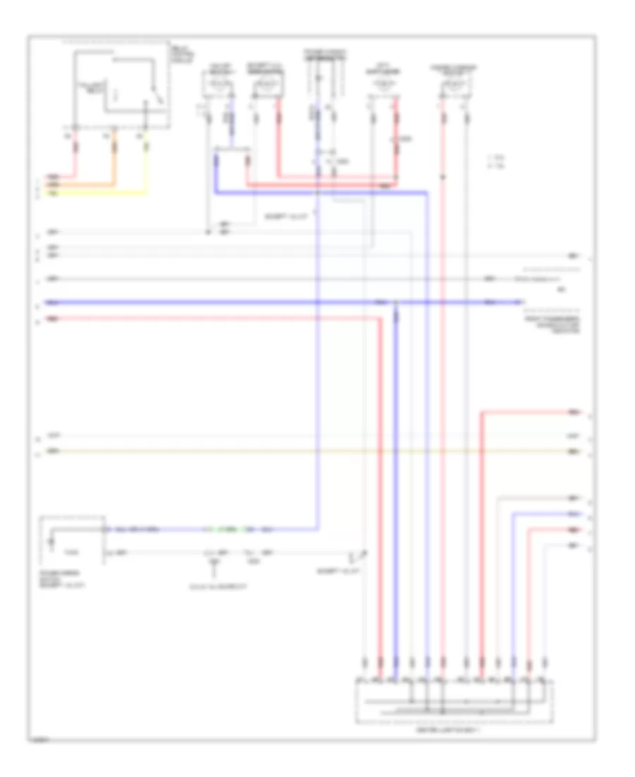 Instrument Illumination Wiring Diagram, Except Hybrid (2 of 3) for Honda Civic EX 2014