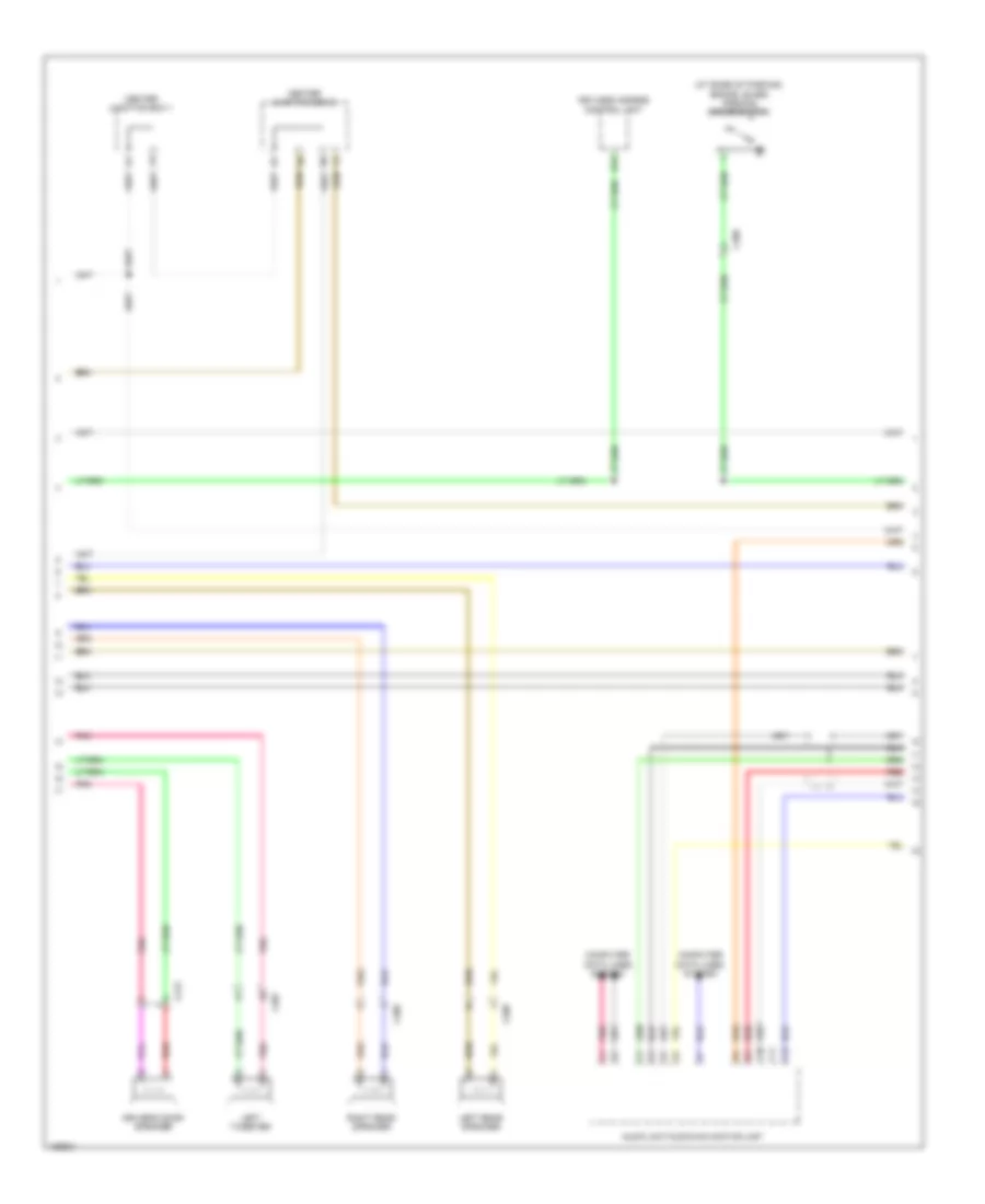 Navigation Wiring Diagram, Hybrid (2 of 5) for Honda Civic EX 2014