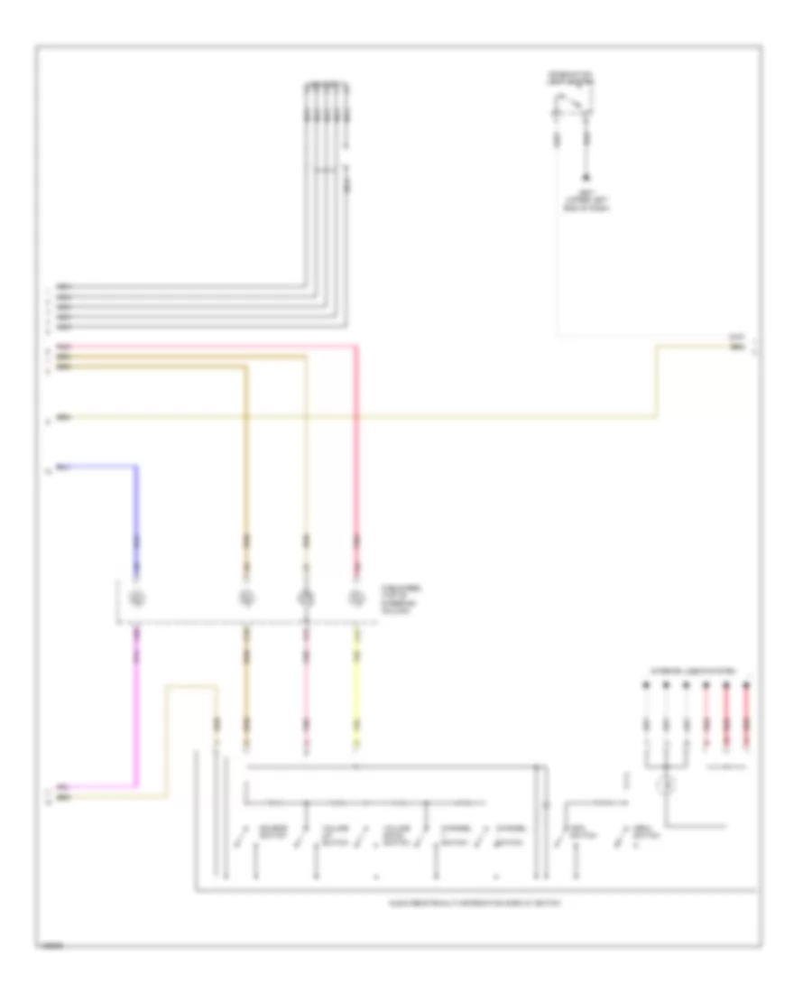 Navigation Wiring Diagram, Hybrid (4 of 5) for Honda Civic EX 2014