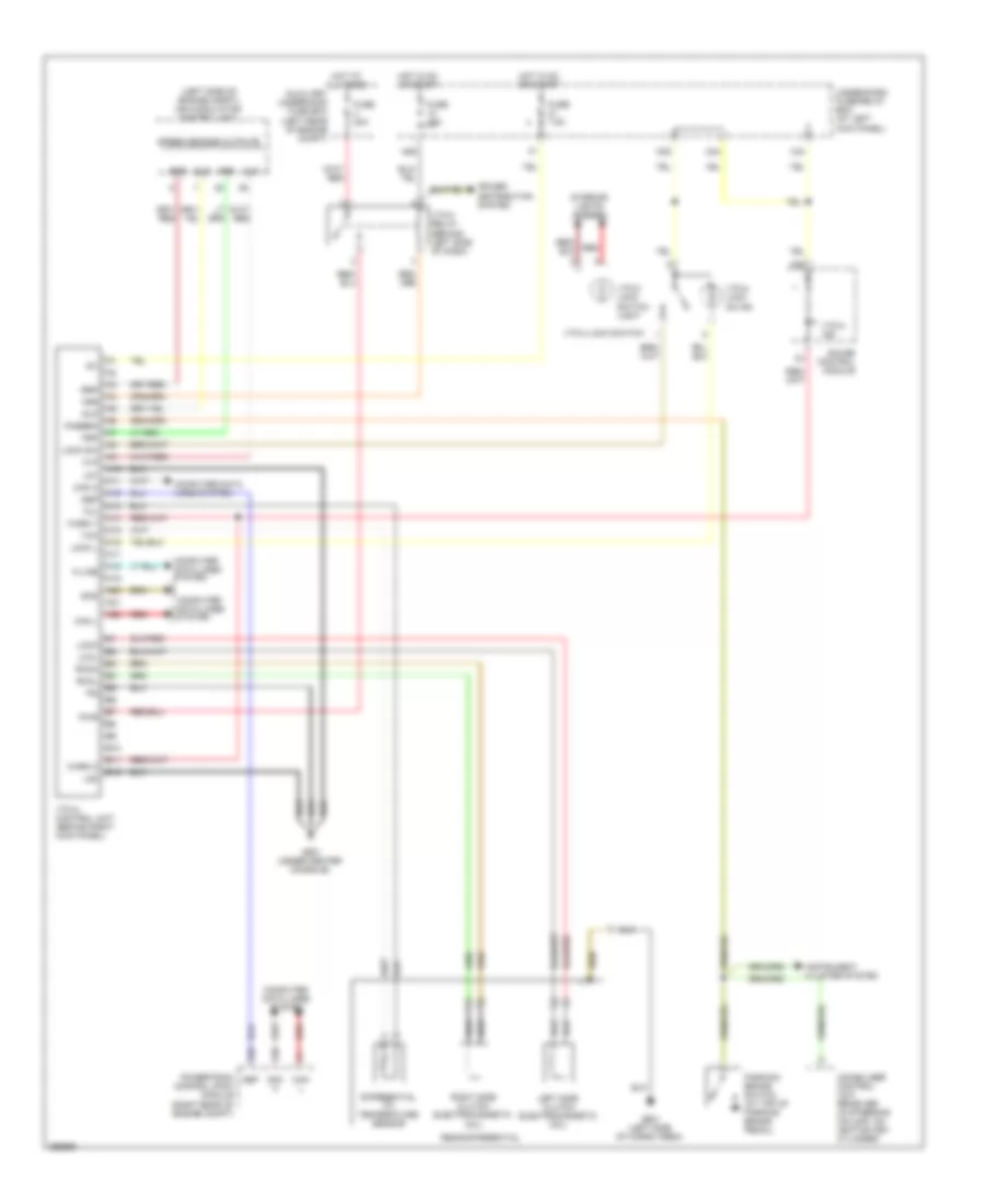 4WD Wiring Diagram for Honda Ridgeline RTL 2008