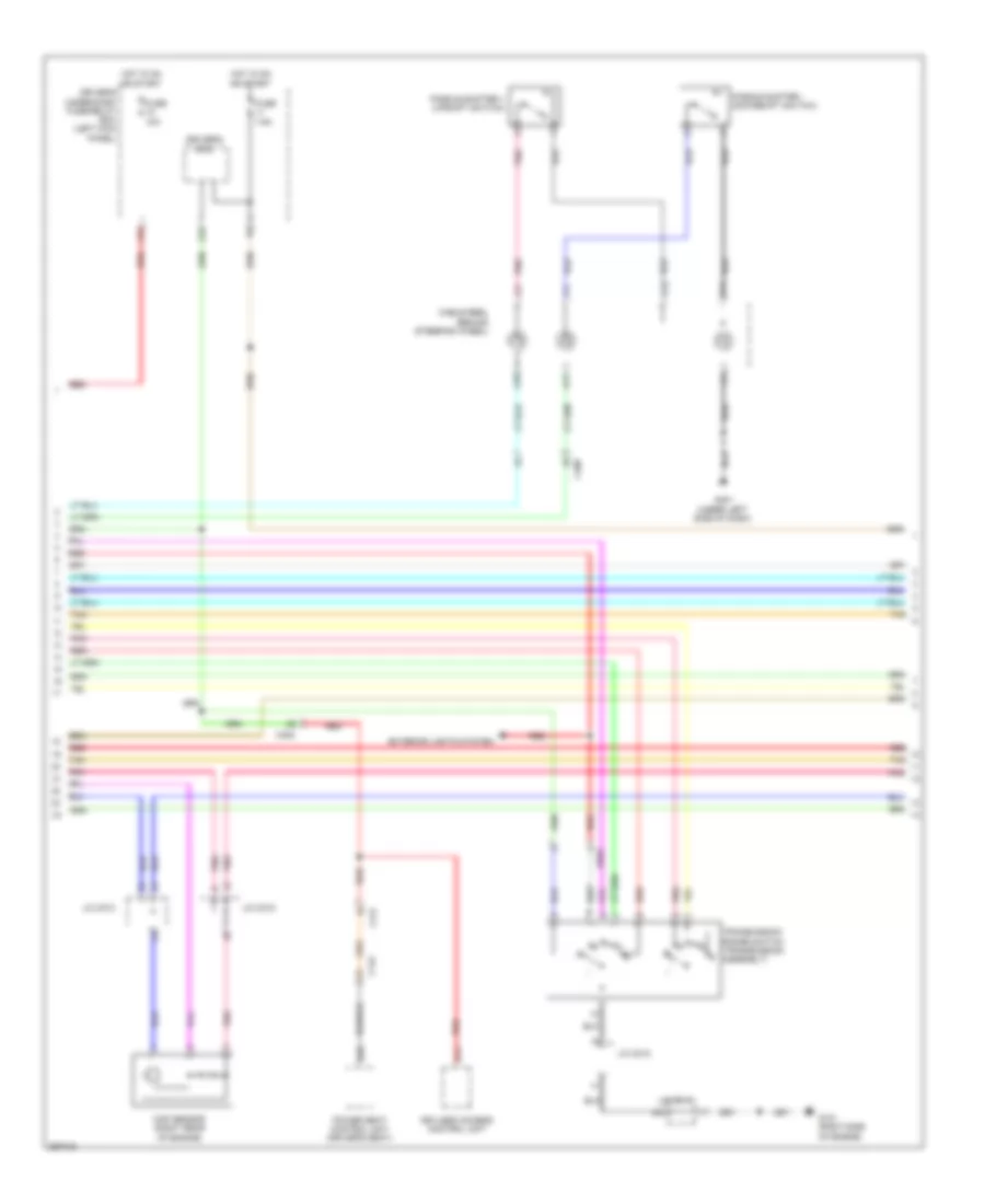 3.5L, Transmission Wiring Diagram (2 of 3) for Honda Crosstour EX 2013