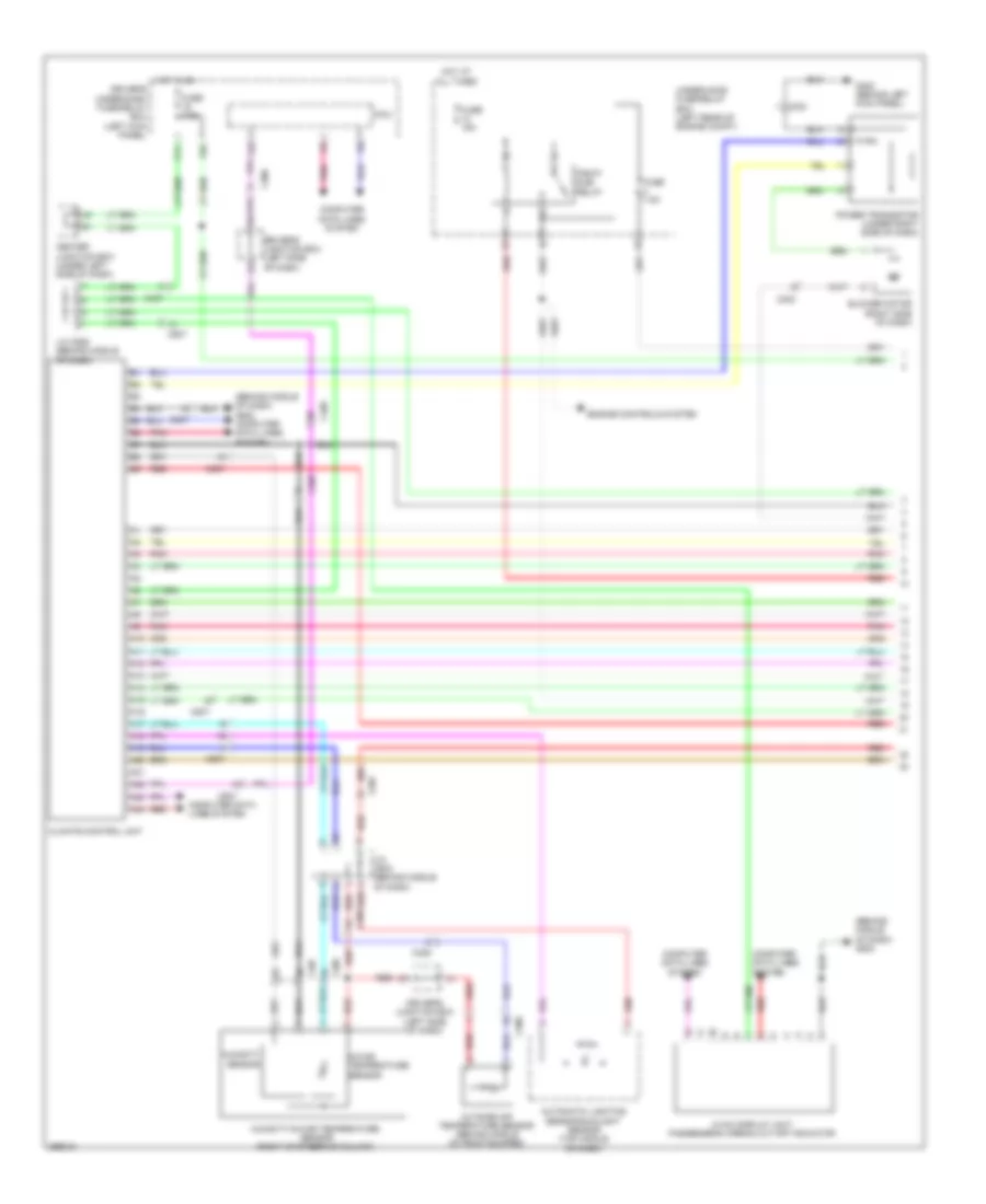 2 4L Automatic A C Wiring Diagram 1 of 3 for Honda Crosstour EX 2013