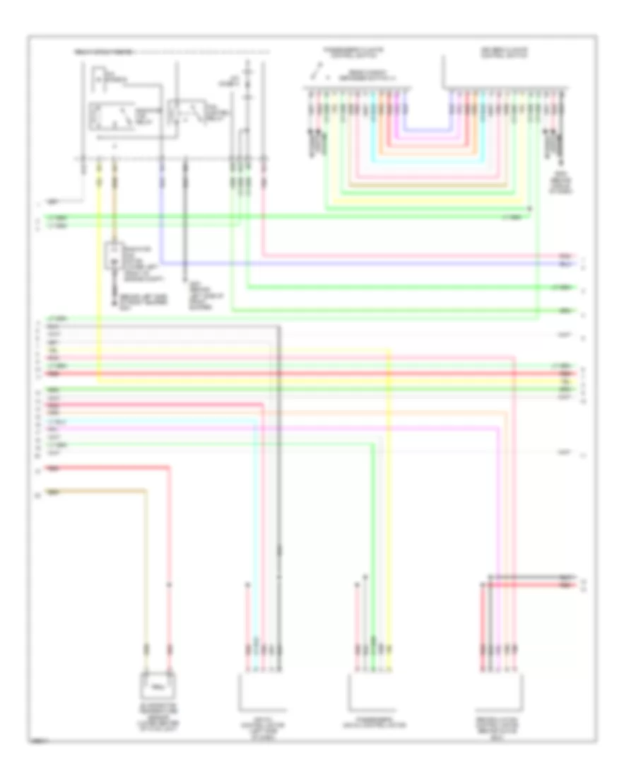 3.5L, Automatic AC Wiring Diagram (2 of 3) for Honda Crosstour EX 2013