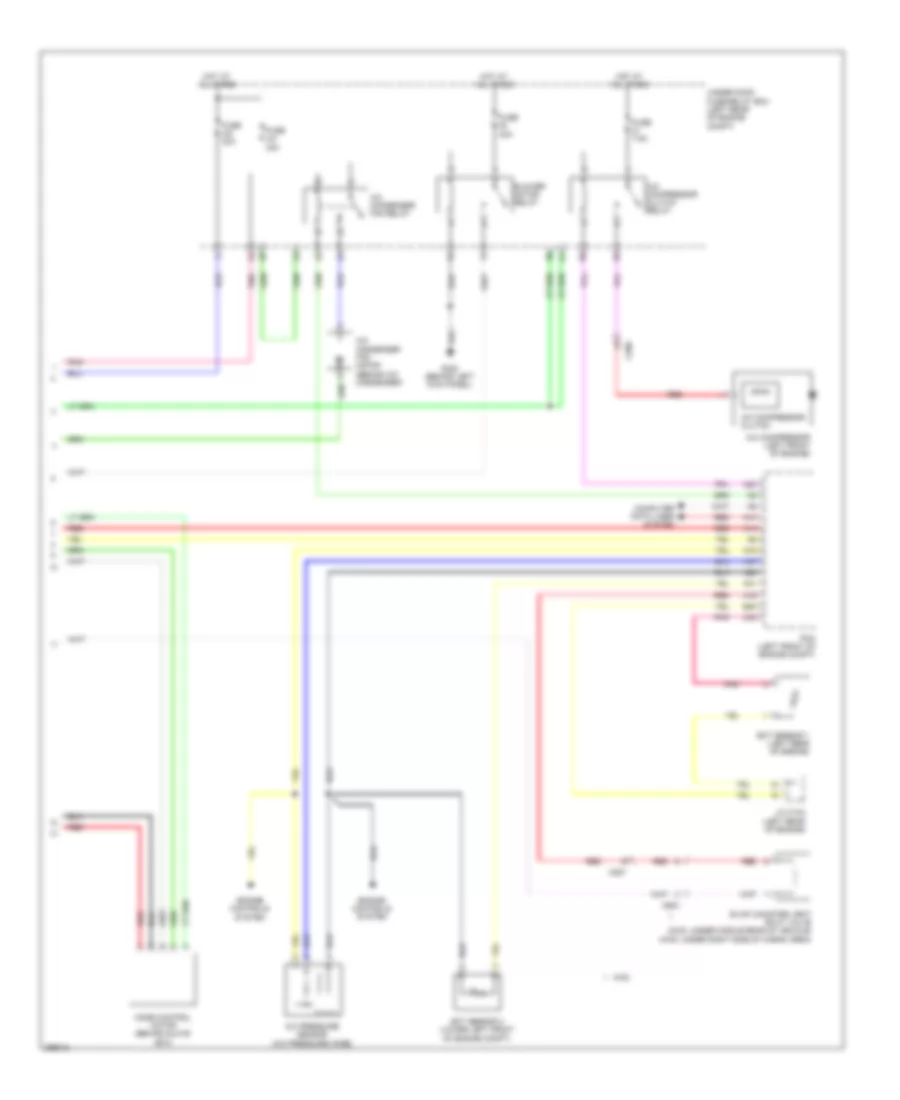 3.5L, Automatic AC Wiring Diagram (3 of 3) for Honda Crosstour EX 2013