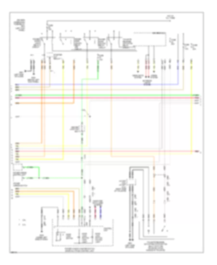 Forced Entry Wiring Diagram 4 of 6 for Honda Crosstour EX 2013
