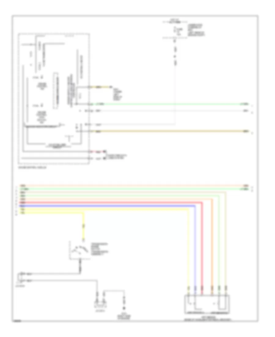 3.5L, Cruise Control Wiring Diagram (2 of 3) for Honda Crosstour EX 2013