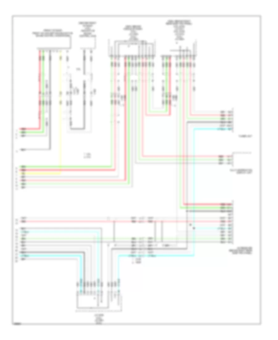 Hands Free Module Wiring Diagram 2 of 2 for Honda Crosstour EX 2013