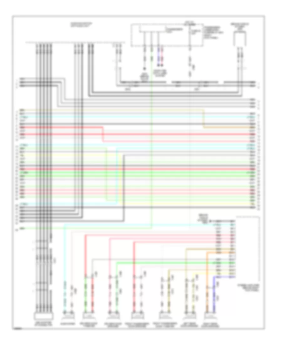 2 4L Navigation Wiring Diagram 4 of 6 for Honda Crosstour EX 2013