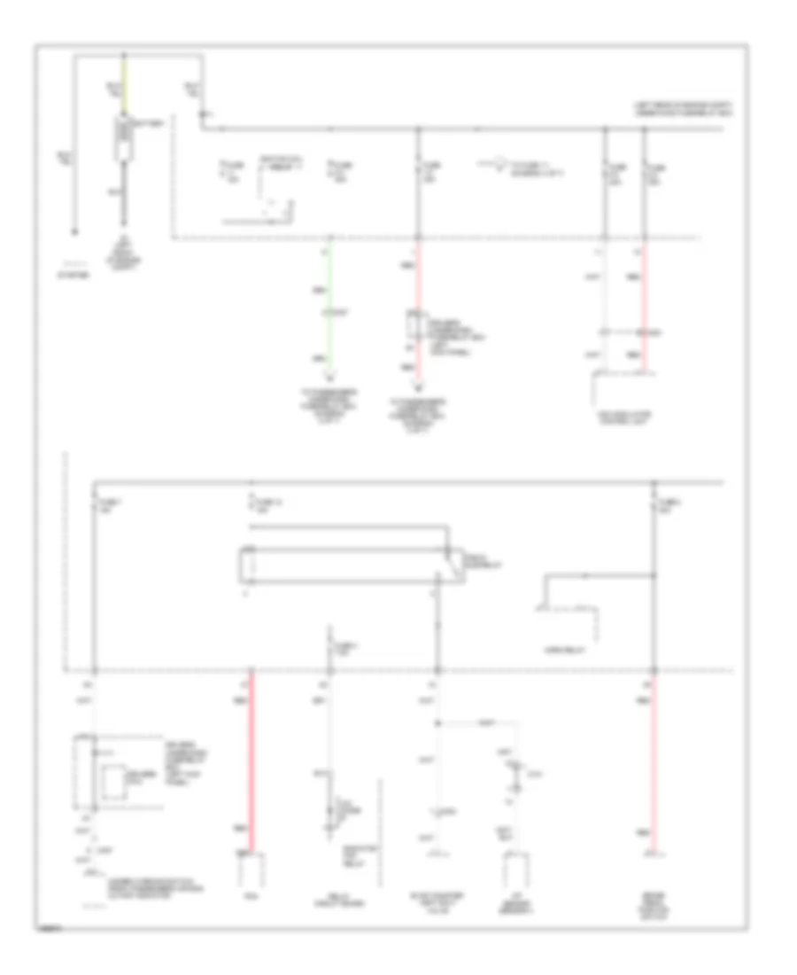 2 4L Power Distribution Wiring Diagram 1 of 7 for Honda Crosstour EX 2013