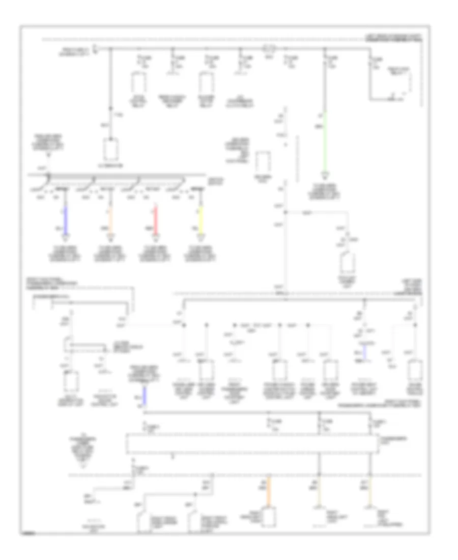 2 4L Power Distribution Wiring Diagram 3 of 7 for Honda Crosstour EX 2013
