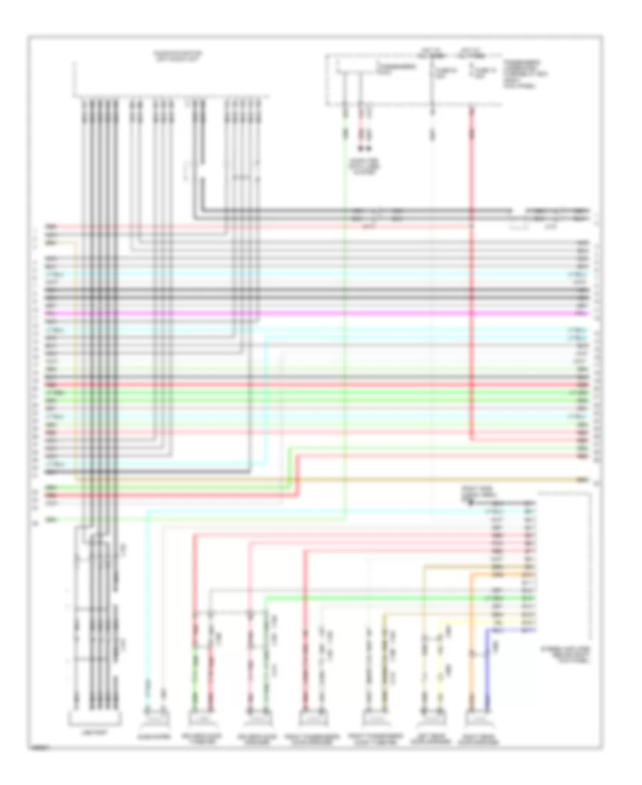 3.5L, Radio Wiring Diagram (4 of 6) for Honda Crosstour EX 2013