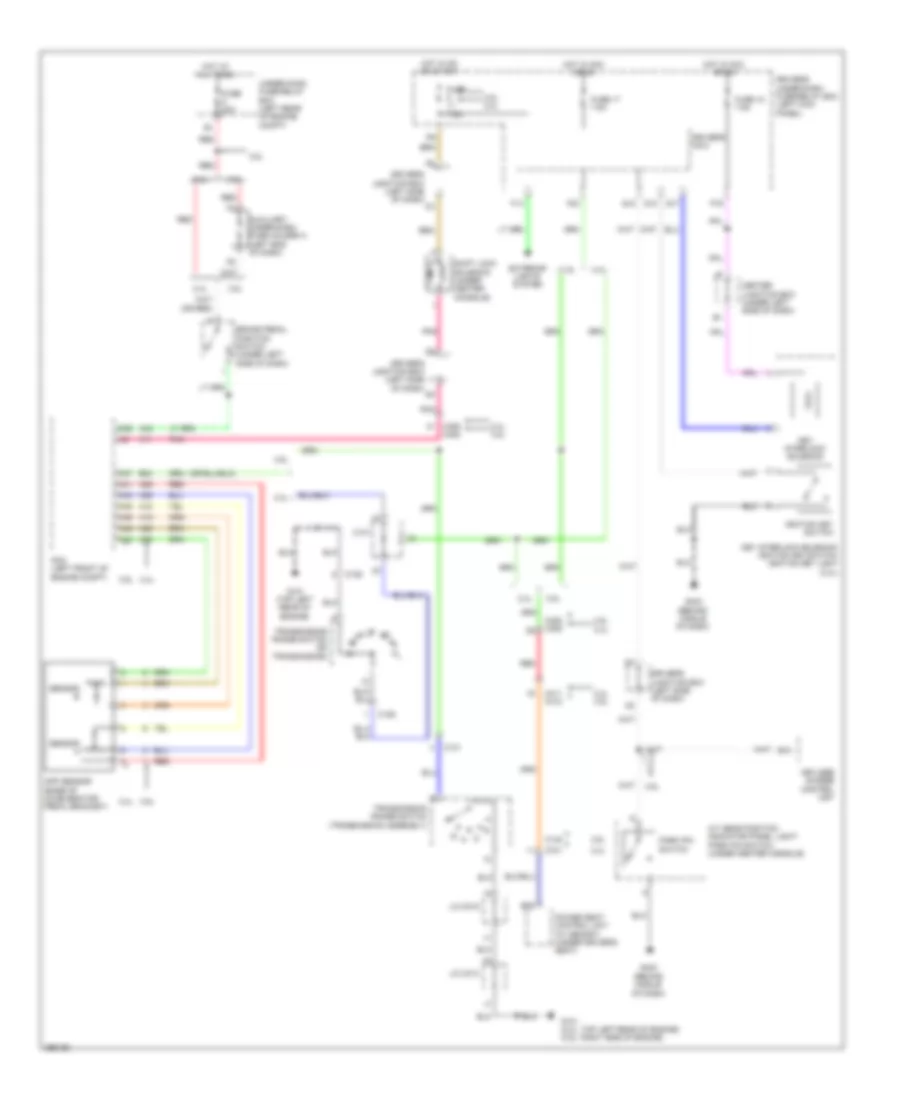 Shift Interlock Wiring Diagram for Honda Crosstour EX 2013