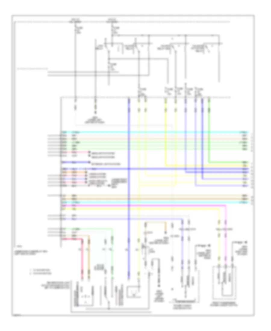 Forced Entry Wiring Diagram, Hybrid (1 of 6) for Honda Civic EX-L 2014