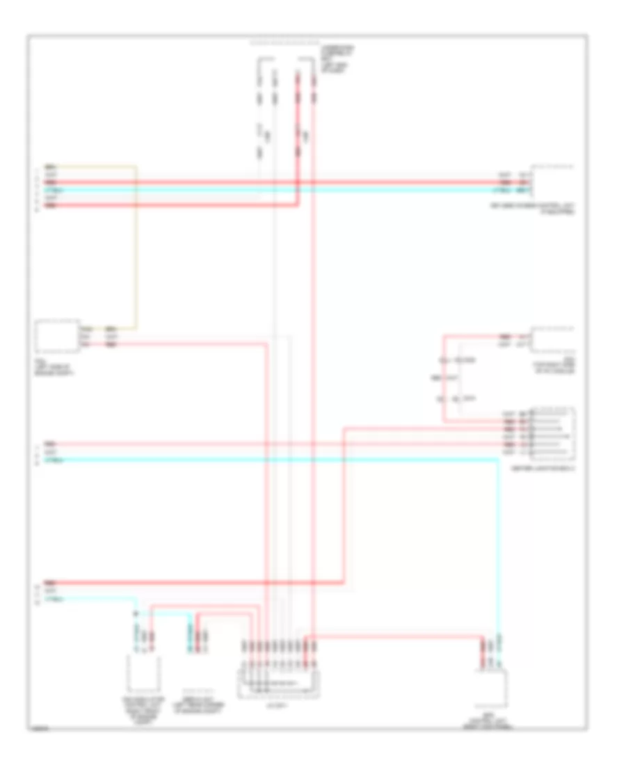 Data Link Connector Wiring Diagram, Hybrid (2 of 2) for Honda Civic EX-L 2014