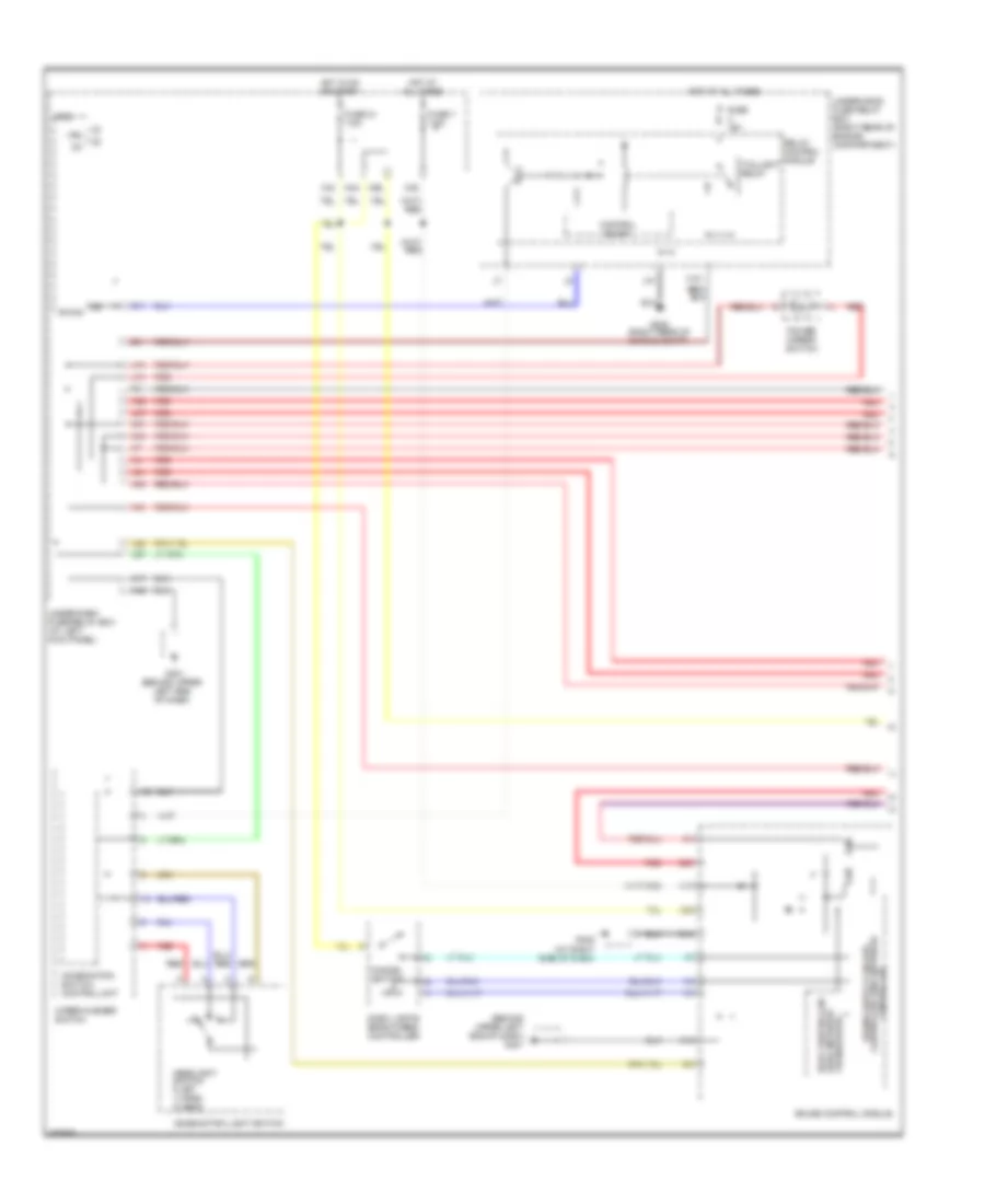 Instrument Illumination Wiring Diagram 1 of 2 for Honda Ridgeline RTS 2008