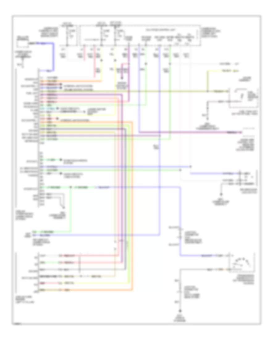 Carlink Wiring Diagram Except Hybrid for Honda Civic Si 2005