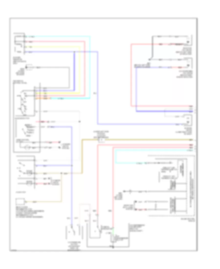 Manual A C Wiring Diagram 1 of 2 for Honda Fit 2010