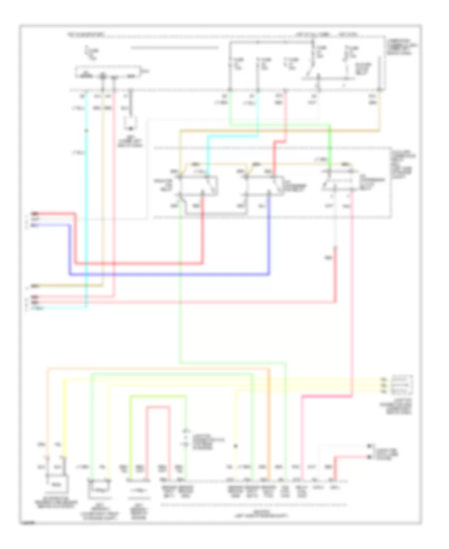 Manual AC Wiring Diagram (2 of 2) for Honda Fit 2010