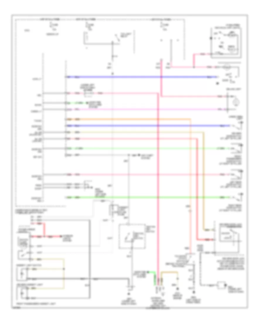 Courtesy Lamps Wiring Diagram for Honda Fit 2010