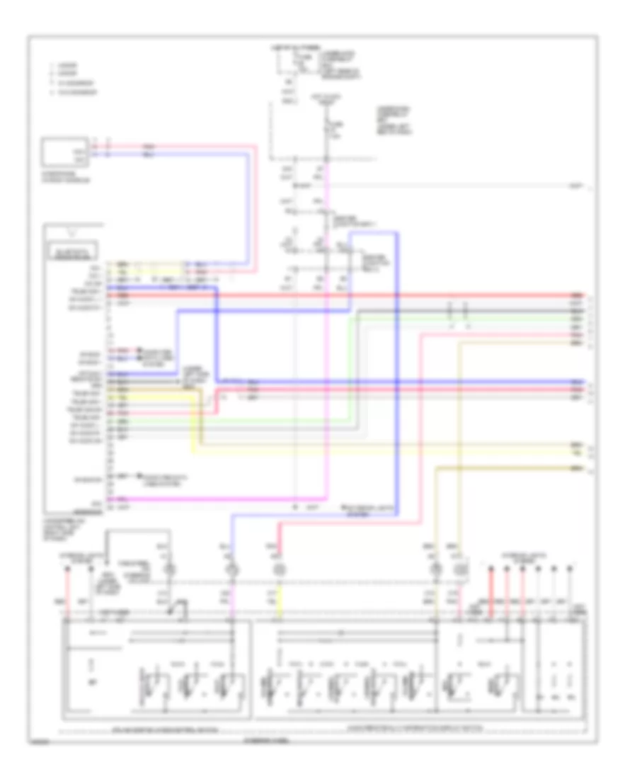 Hands Free Module Wiring Diagram Except Hybrid 1 of 2 for Honda Civic HF 2012