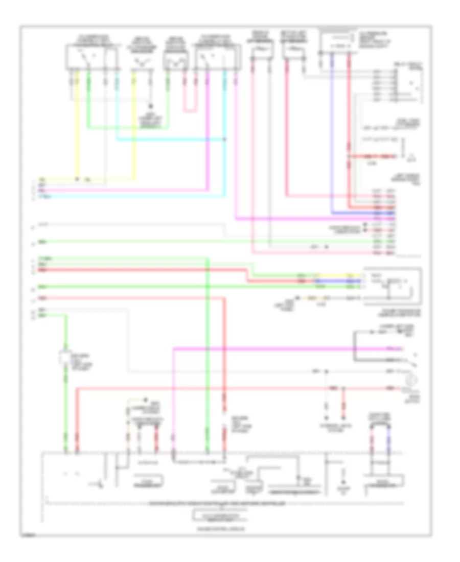 Automatic AC Wiring Diagram (3 of 3) for Honda CR-V EX 2013