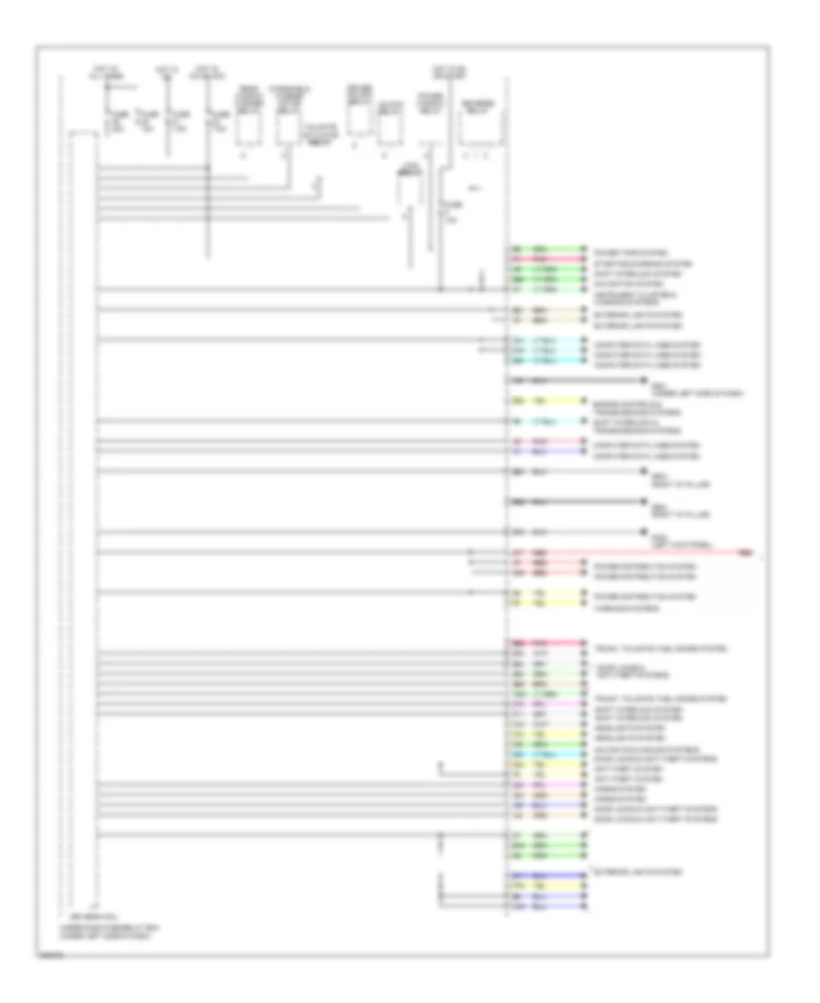 Body Control Modules Wiring Diagram 1 of 2 for Honda CR V EX 2013
