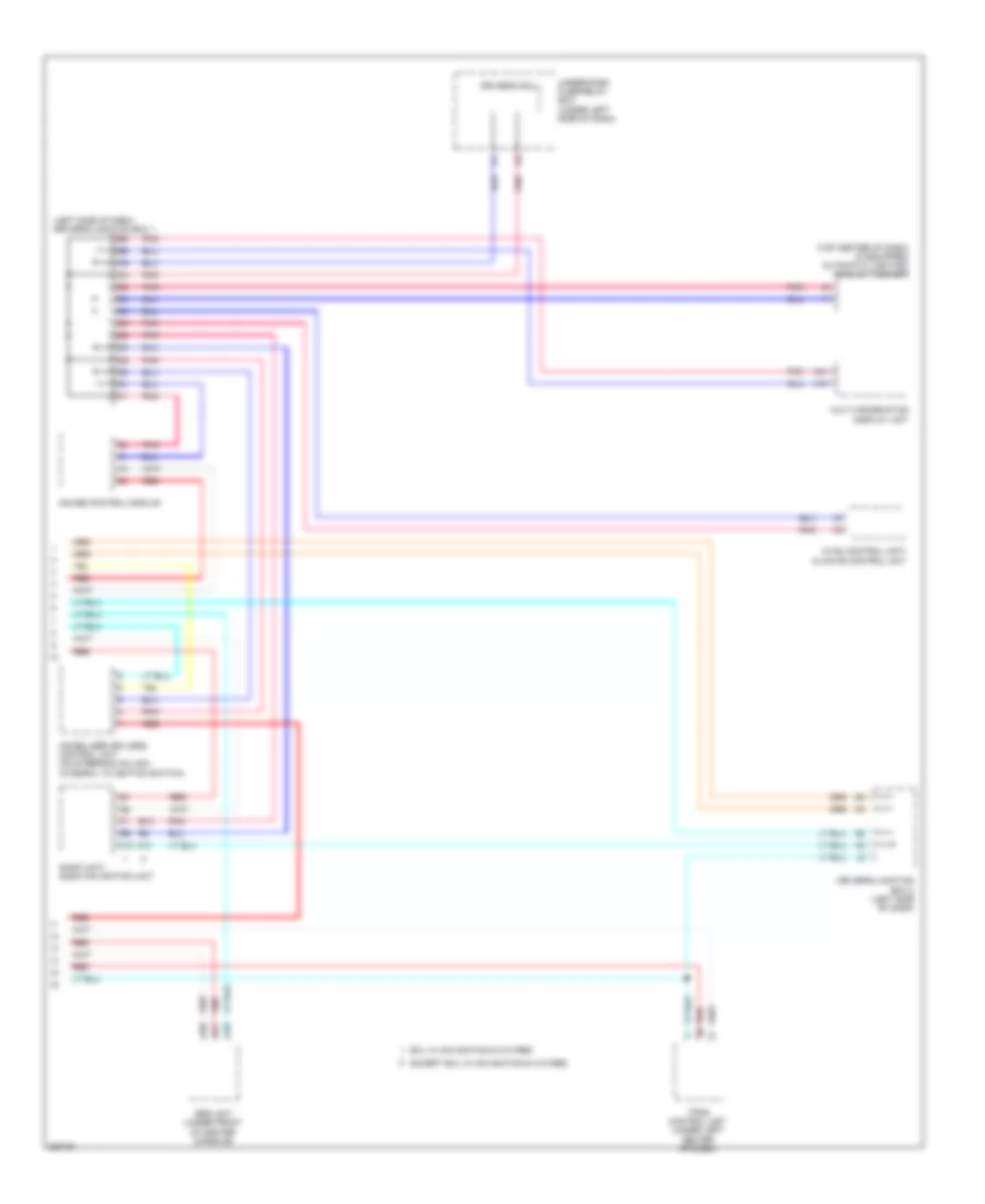 Computer Data Lines Wiring Diagram 2 of 2 for Honda CR V EX 2013