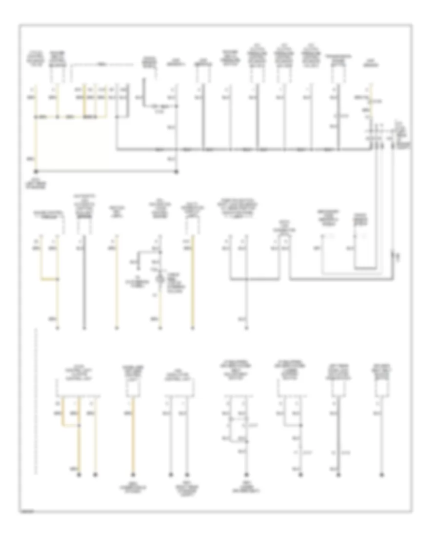 Ground Distribution Wiring Diagram 1 of 4 for Honda CR V EX 2013