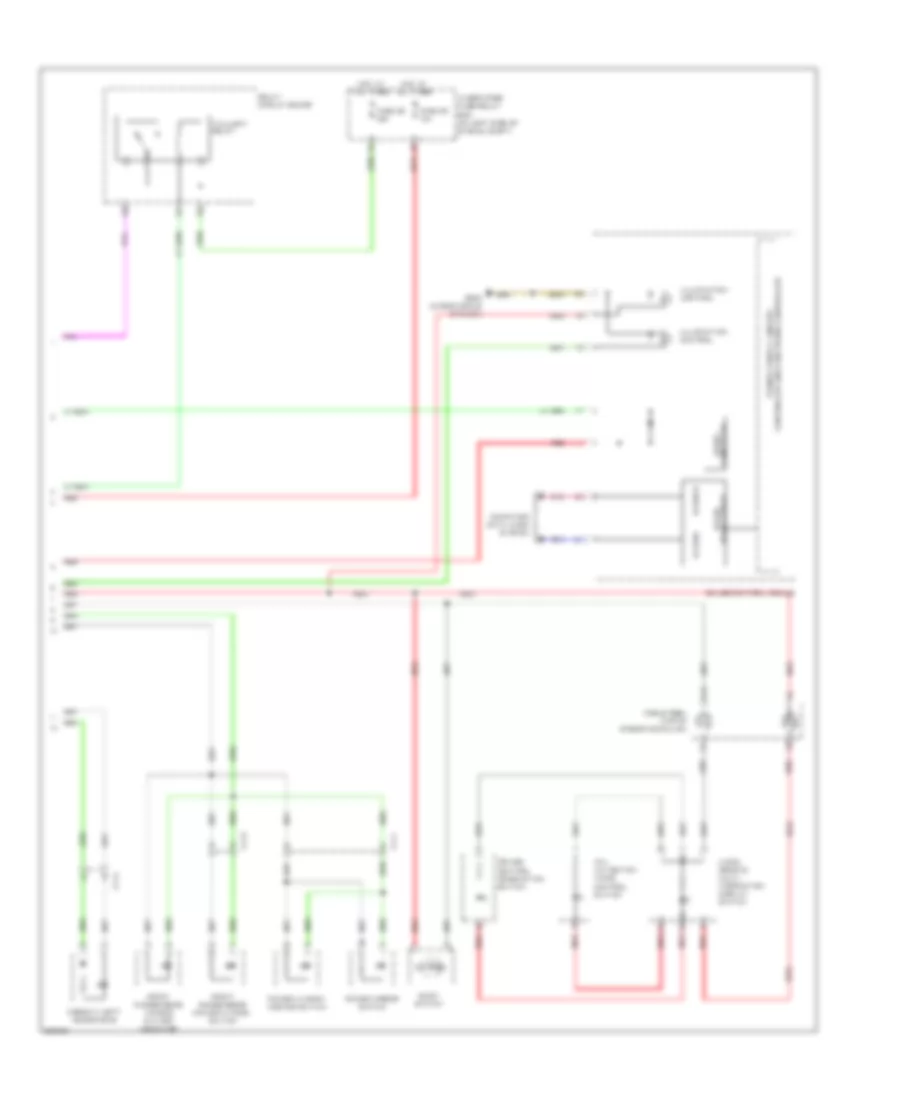 Instrument Illumination Wiring Diagram (2 of 2) for Honda CR-V EX 2013