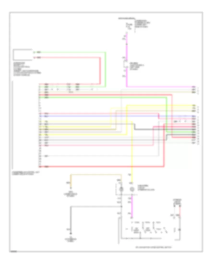Hands Free Module Wiring Diagram (1 of 2) for Honda CR-V EX 2013