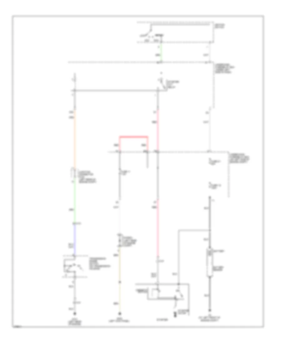 Starting Wiring Diagram for Honda CR-V EX 2013