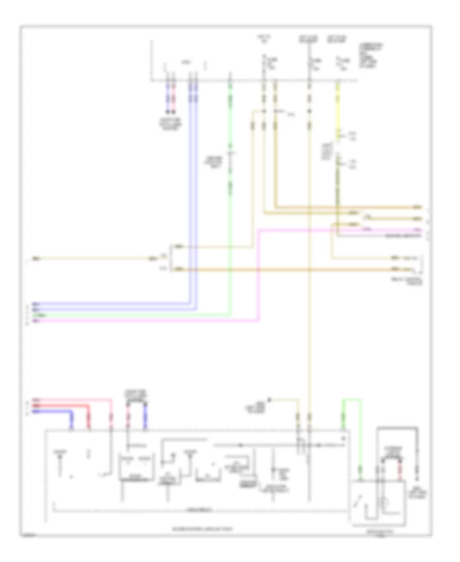Manual A C Wiring Diagram 2 of 3 for Honda Civic HF 2014