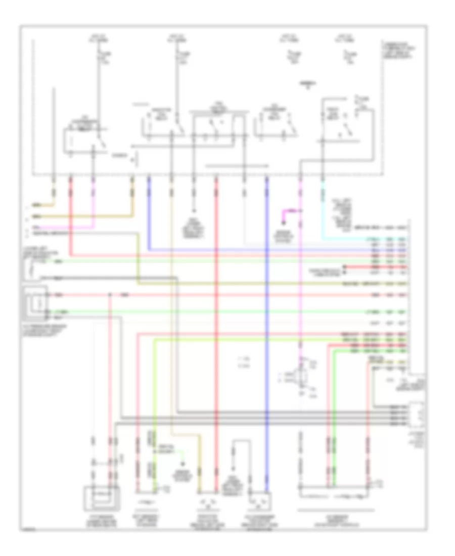 Manual A C Wiring Diagram 3 of 3 for Honda Civic HF 2014
