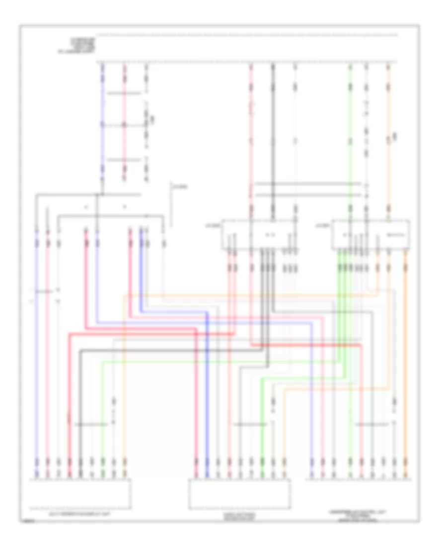 GA NET Bus GA NET Audio Wiring Diagram Except Hybrid for Honda Civic HF 2014
