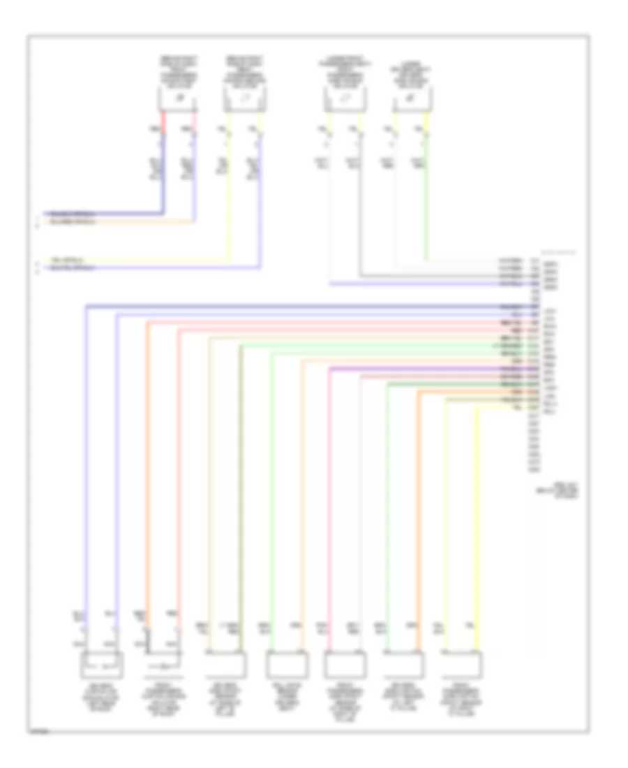 Supplemental Restraints Wiring Diagram (3 of 3) for Honda CR-V EX 2005