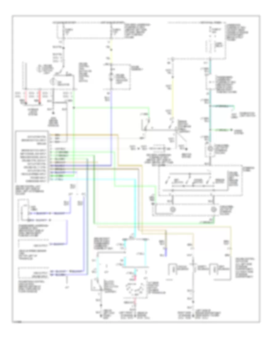 Cruise Control Wiring Diagram for Honda Accord DX 2001