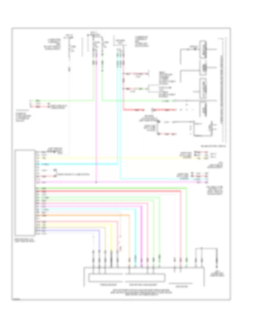 Electronic Power Steering Wiring Diagram for Honda CR V LX 2013