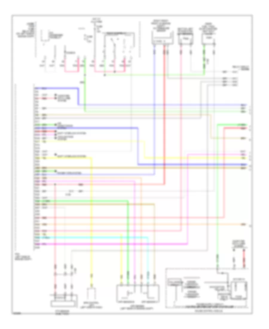 2 4L Engine Performance Wiring Diagram 1 of 5 for Honda CR V LX 2013