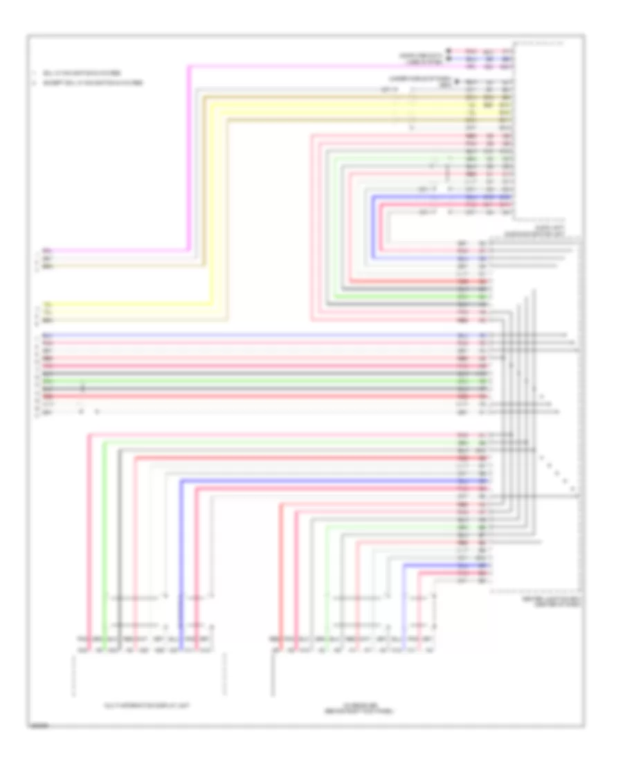 Hands Free Module Wiring Diagram (2 of 2) for Honda CR-V LX 2013