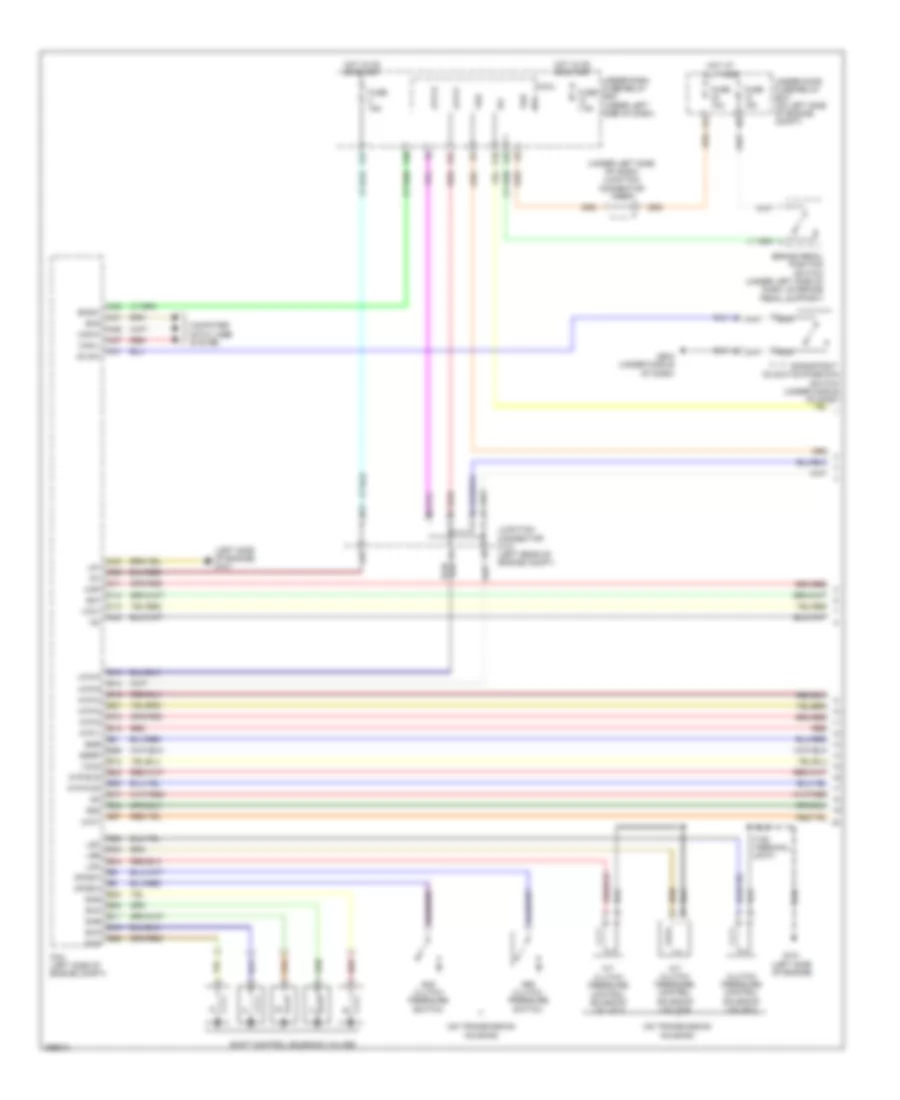 A T Wiring Diagram 1 of 2 for Honda CR V LX 2007