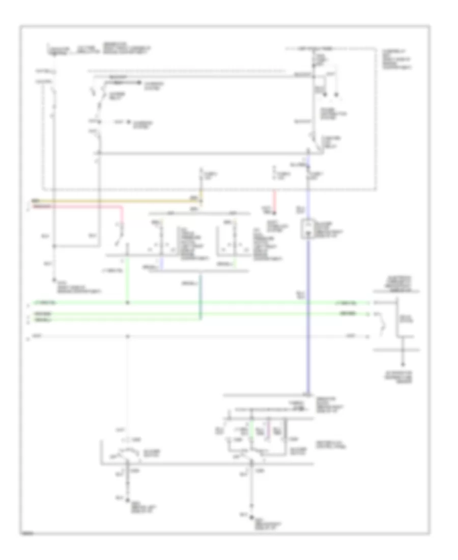 3 2L A C Wiring Diagram 2 of 2 for Honda Passport LX 1994