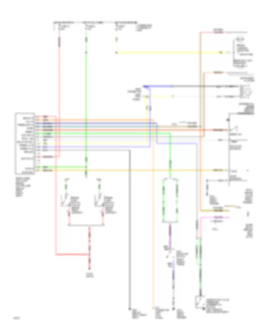 Anti lock Brake Wiring Diagrams for Honda Passport LX 1994