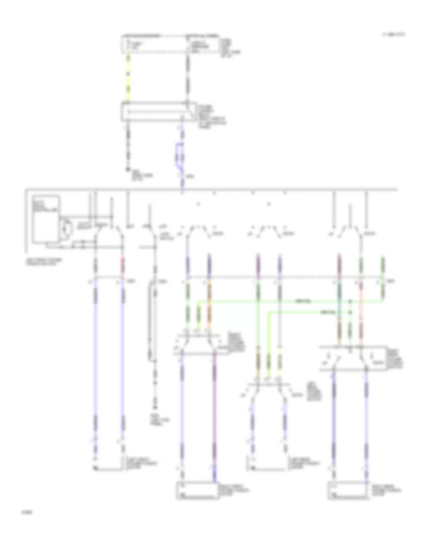 Power Window Wiring Diagram for Honda Passport LX 1994