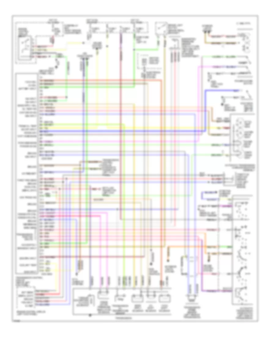 3 2L Transmission Wiring Diagram for Honda Passport LX 1994