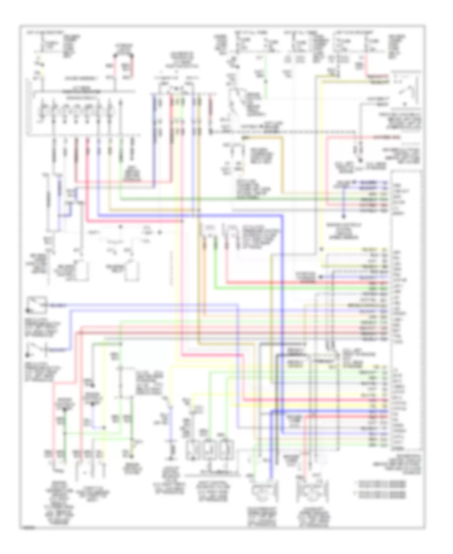 A T Wiring Diagram for Honda Accord EX 2001