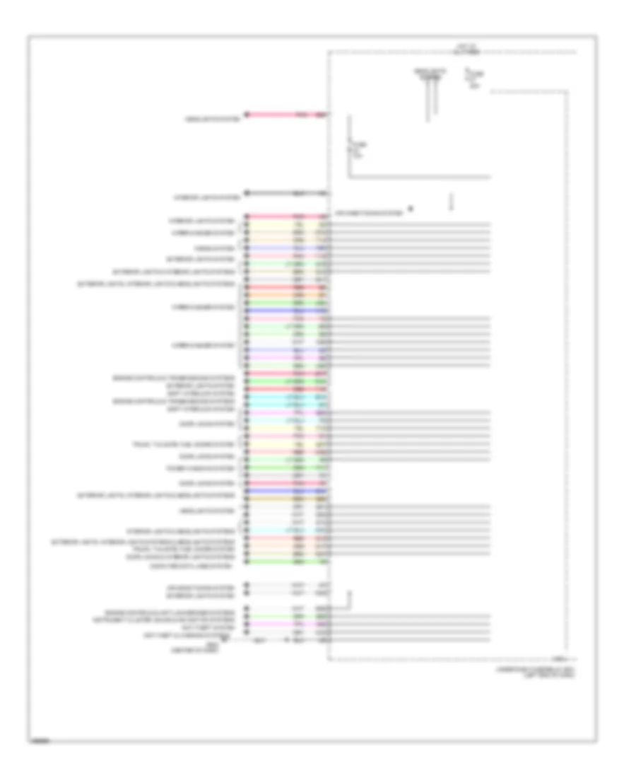 Body Control Modules Wiring Diagram 2 of 2 for Honda CR Z 2013