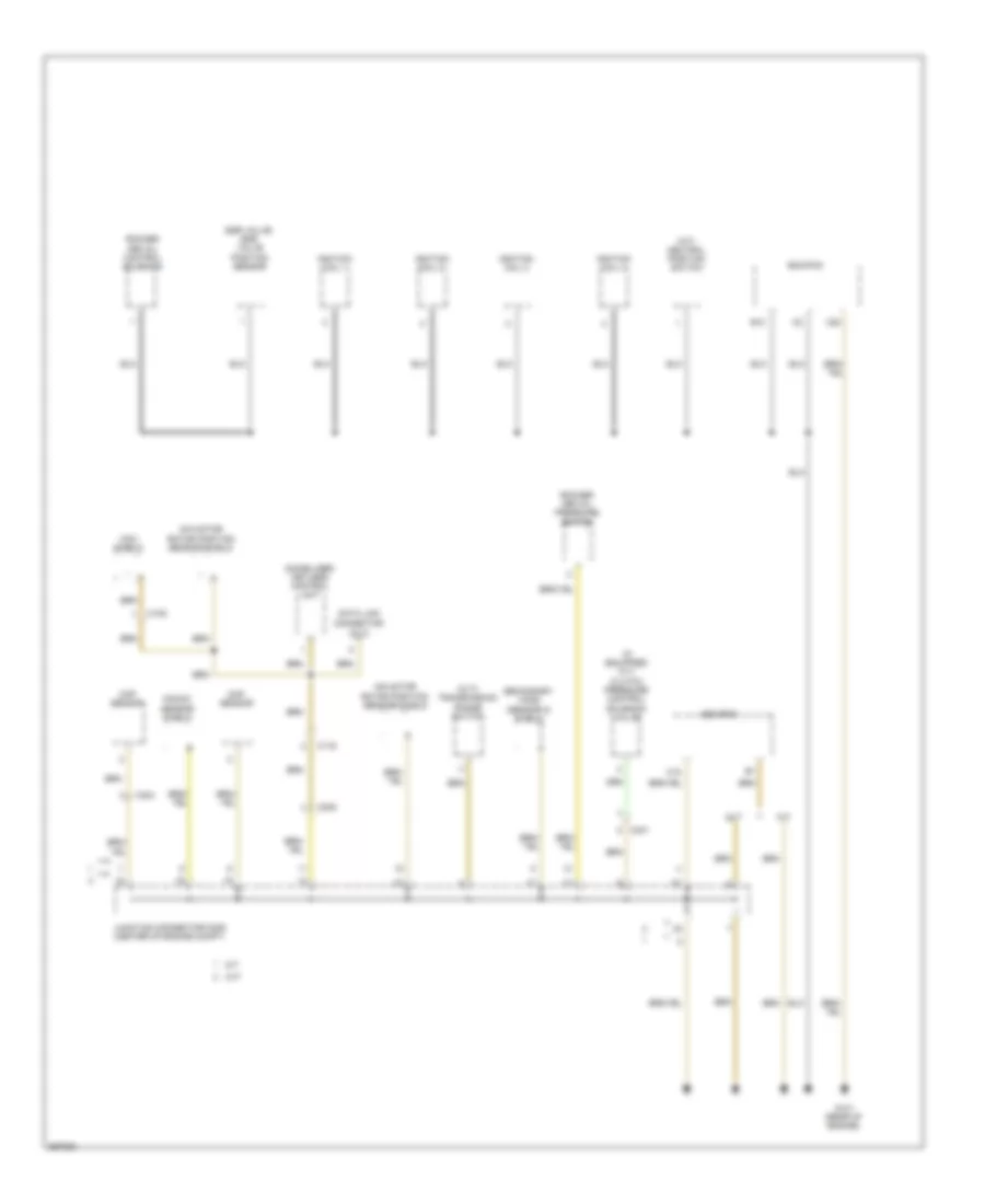 Ground Distribution Wiring Diagram 4 of 4 for Honda CR Z 2013