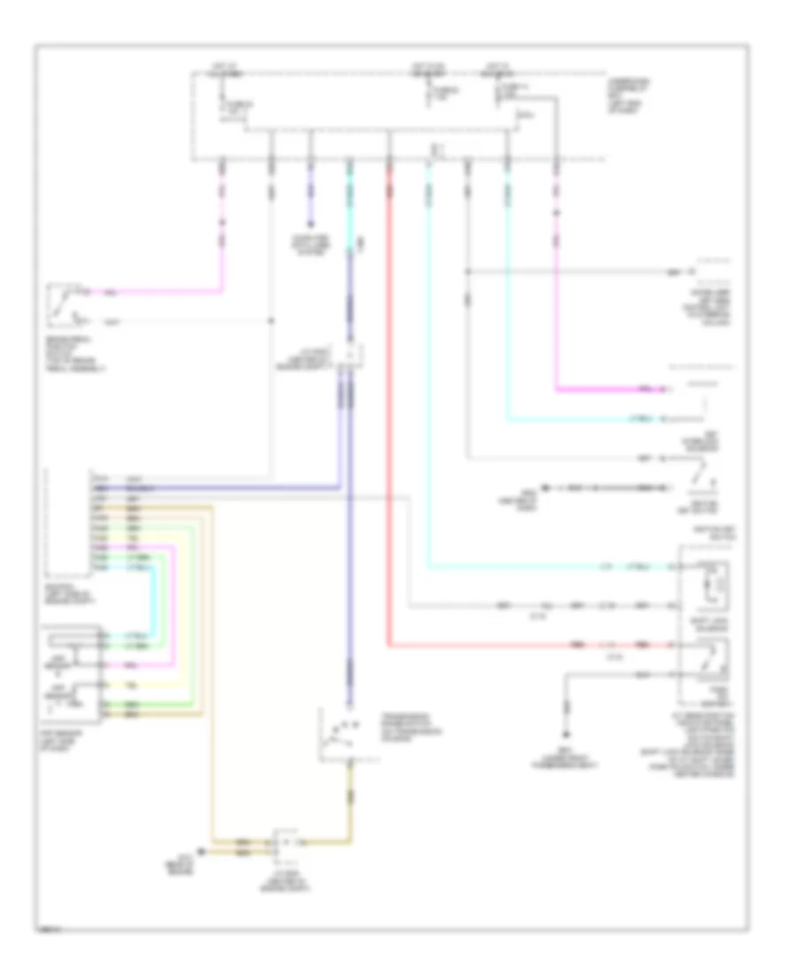 Shift Interlock Wiring Diagram for Honda CR Z 2013